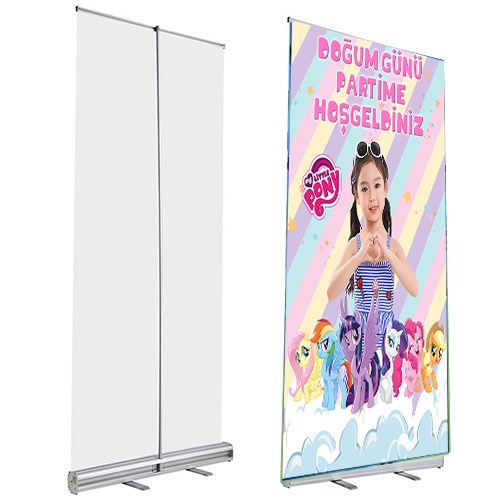Kişiye Özel My Little Pony Roll Up Afiş