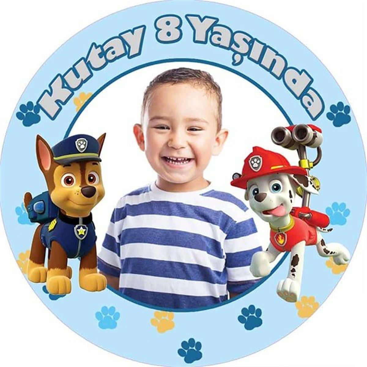 Kişiye Özel Paw Patrol Sticker 24 Adet