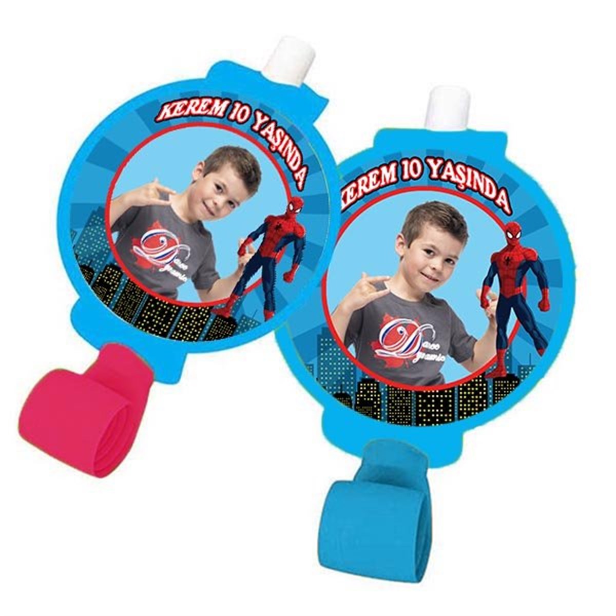 Kişiye Özel Spiderman Kaynana Dili 6 Adet