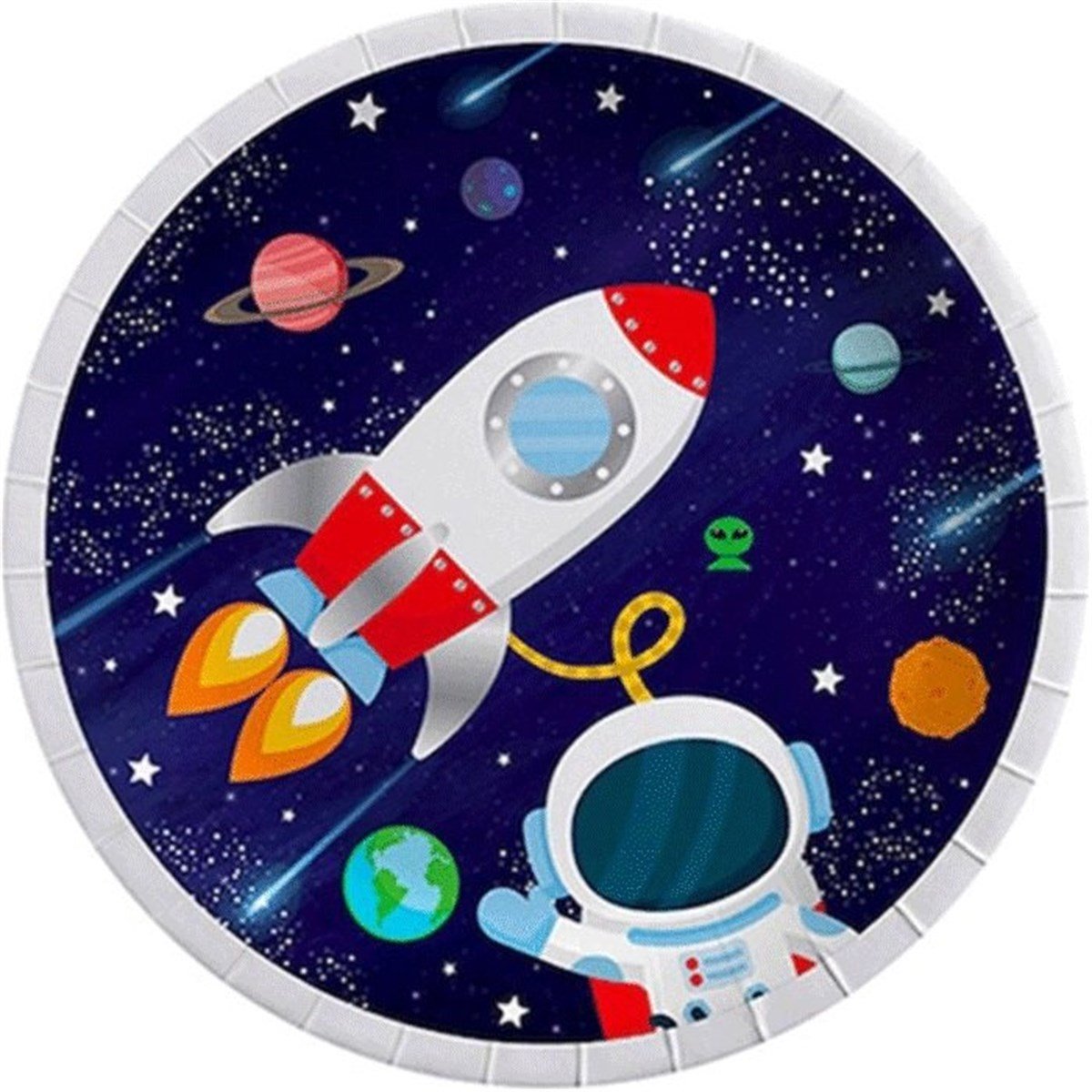 Kozmik Galaksi Tabak 8 Adet