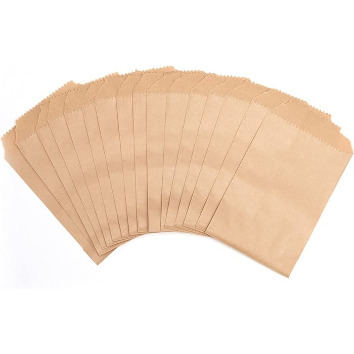 Kraft Şamua Kese Kağıdı 100 Adet 12 x 20 Cm