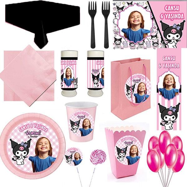 Kuromi Parti KonseptiKuromi Parti Seti 16 Kişilik