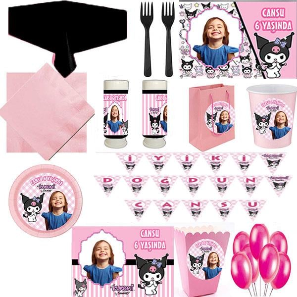 Kuromi Parti KonseptiKuromi Parti Seti 24 Kişilik