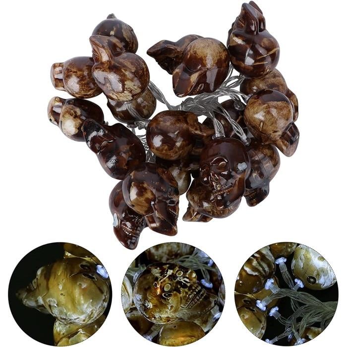 Kuru Kafa Figürlü Şerit Led Işık