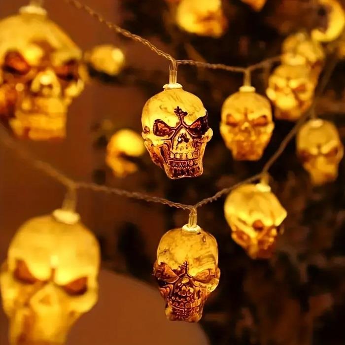 Kuru Kafa Figürlü Şerit Led Işık