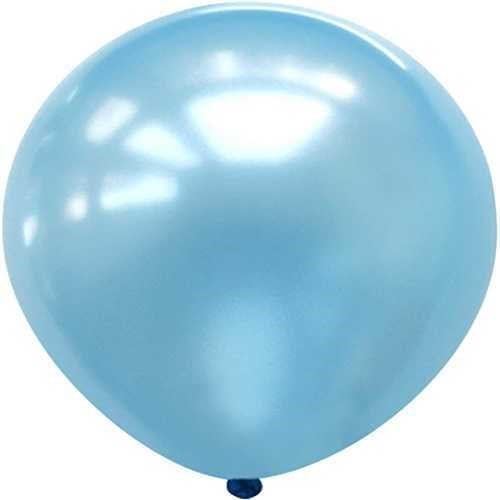 Mavi Balon Metalik 100 Adet