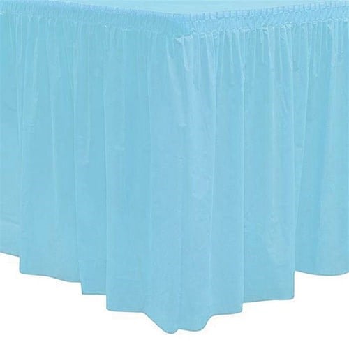 Mavi Masa Eteği Plastik