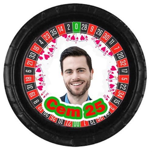 Milyoner Temalı Tabak 8 Adet