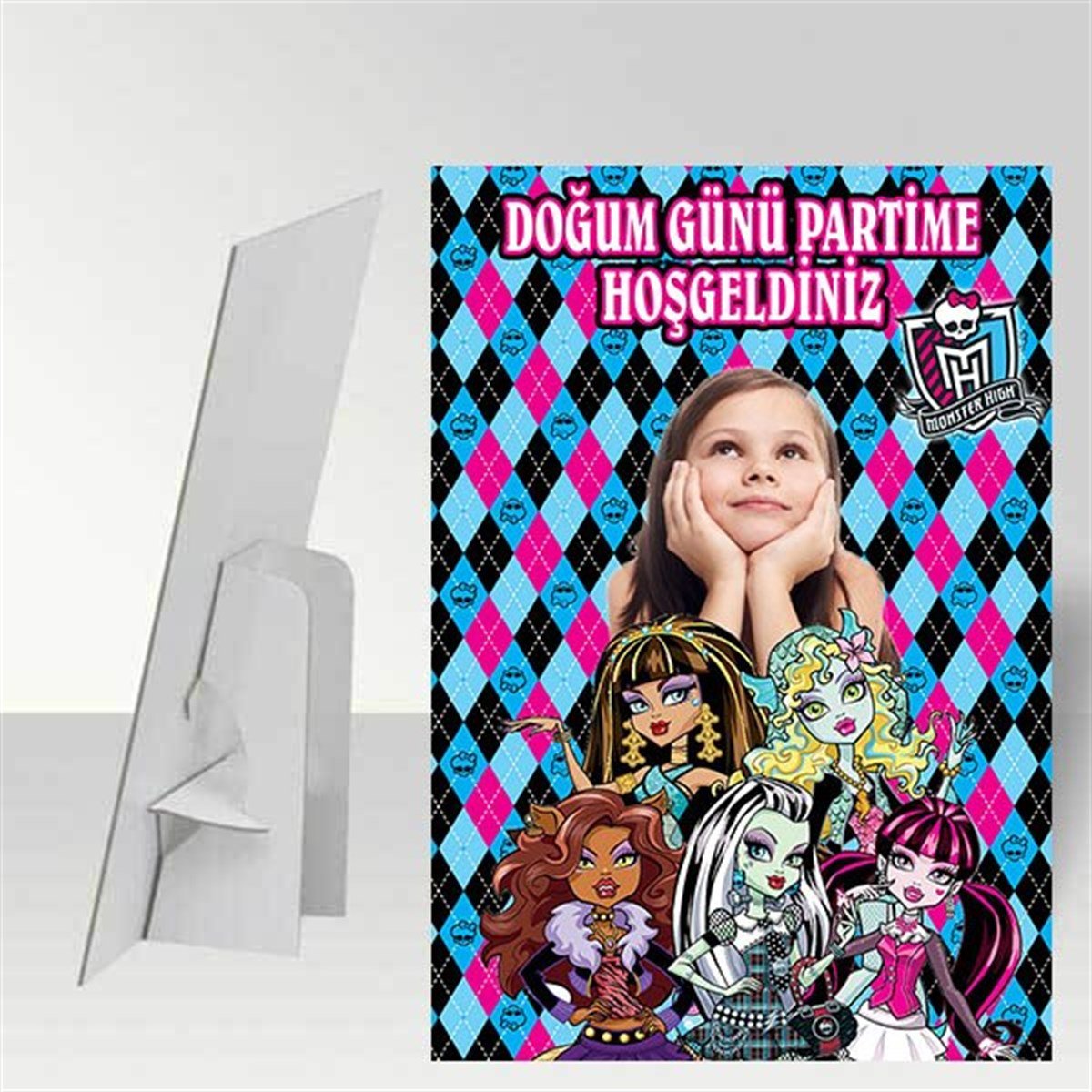 Monster High Kişiye Özel Ayaklı Pano