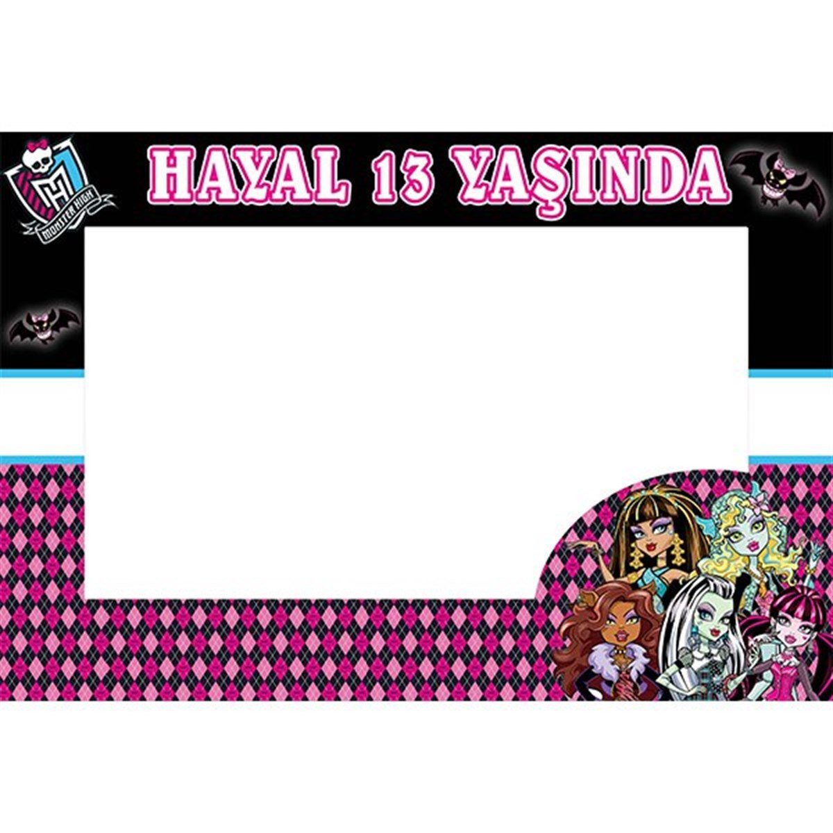 Monster High Kişiye Özel Çerçeve