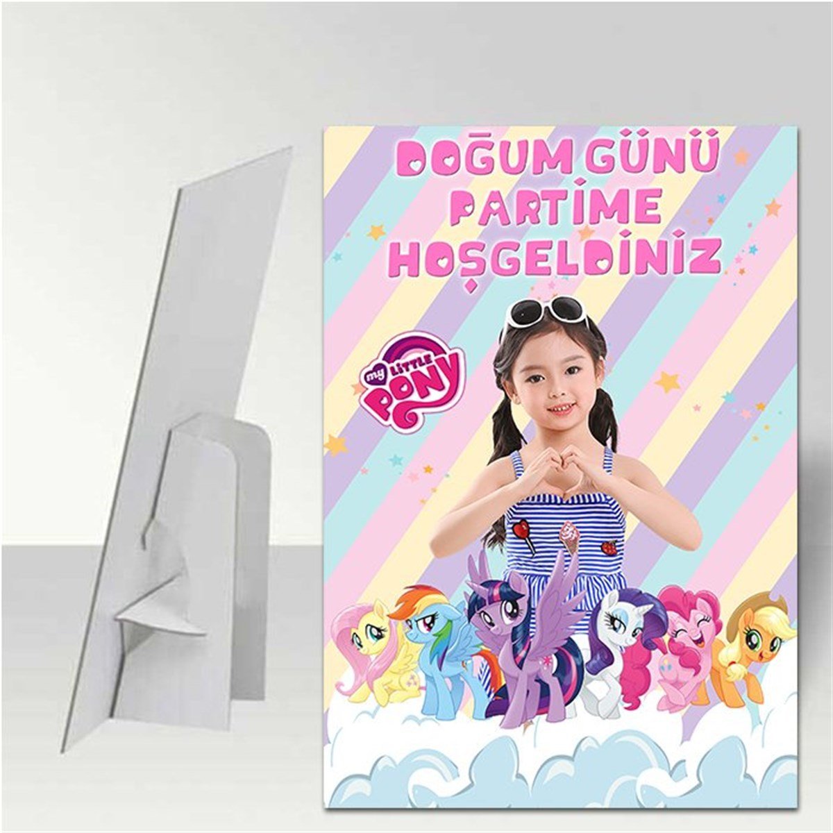 My Little Pony Kişiye Özel Ayaklı Pano