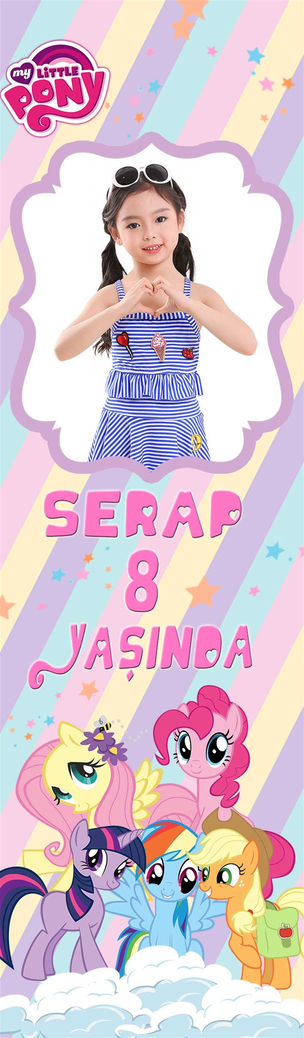 My Little Pony Kişiye Özel Kitap Ayracı 10 Adet