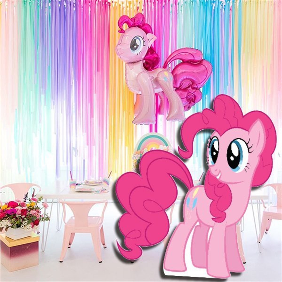My Little Pony Pinkie Pie Ayaklı Pano 44 x 95 Cm
