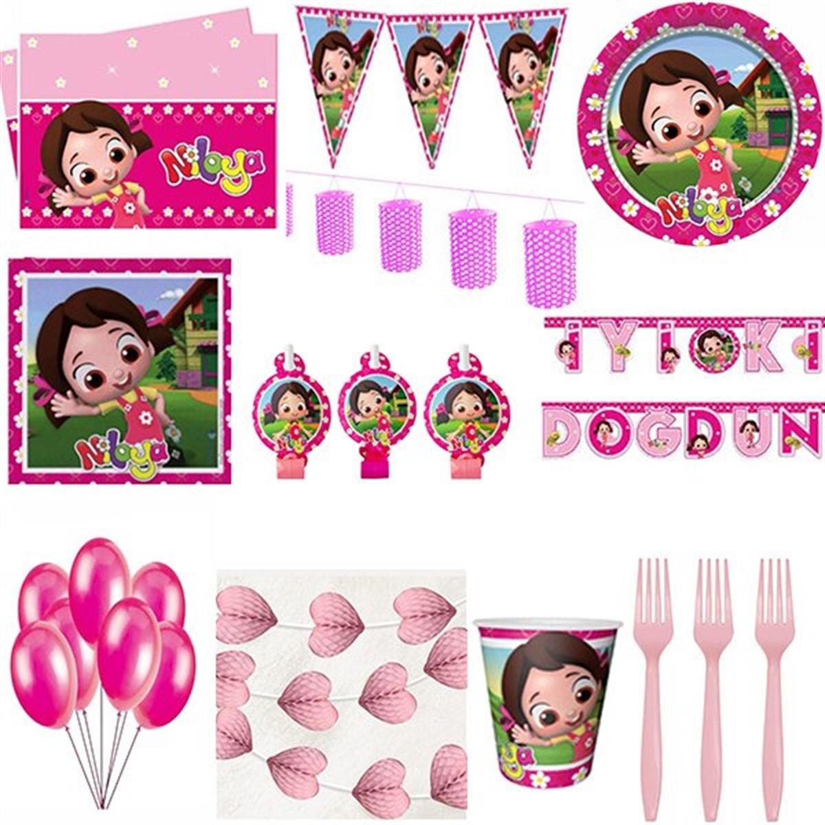 Niloya 24 Kişilik Parti Seti