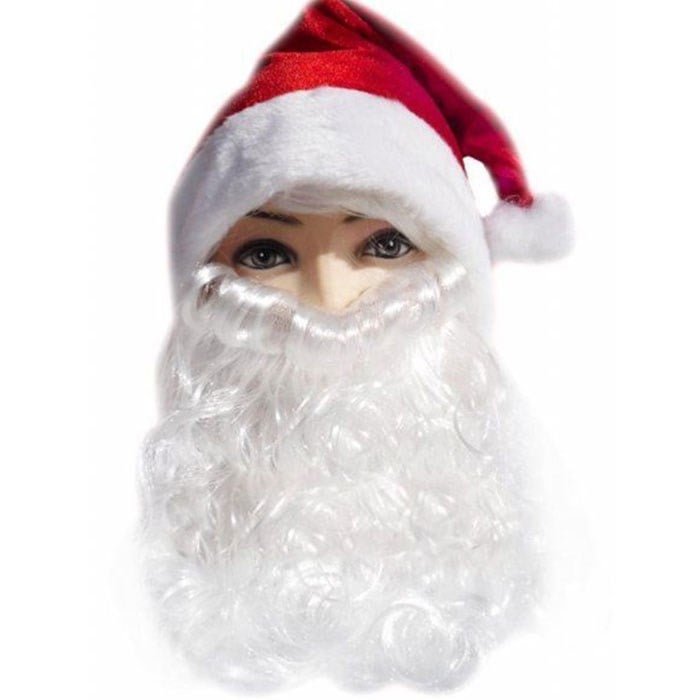 Noel Baba Takma Beyaz Sakal