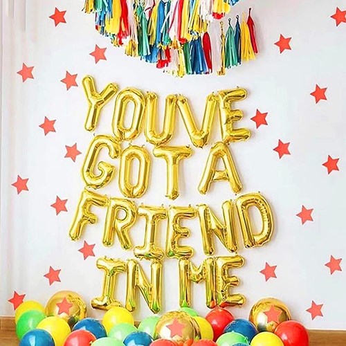 O Harf Folyo Gold Renk Balon Küçük 35 Cm