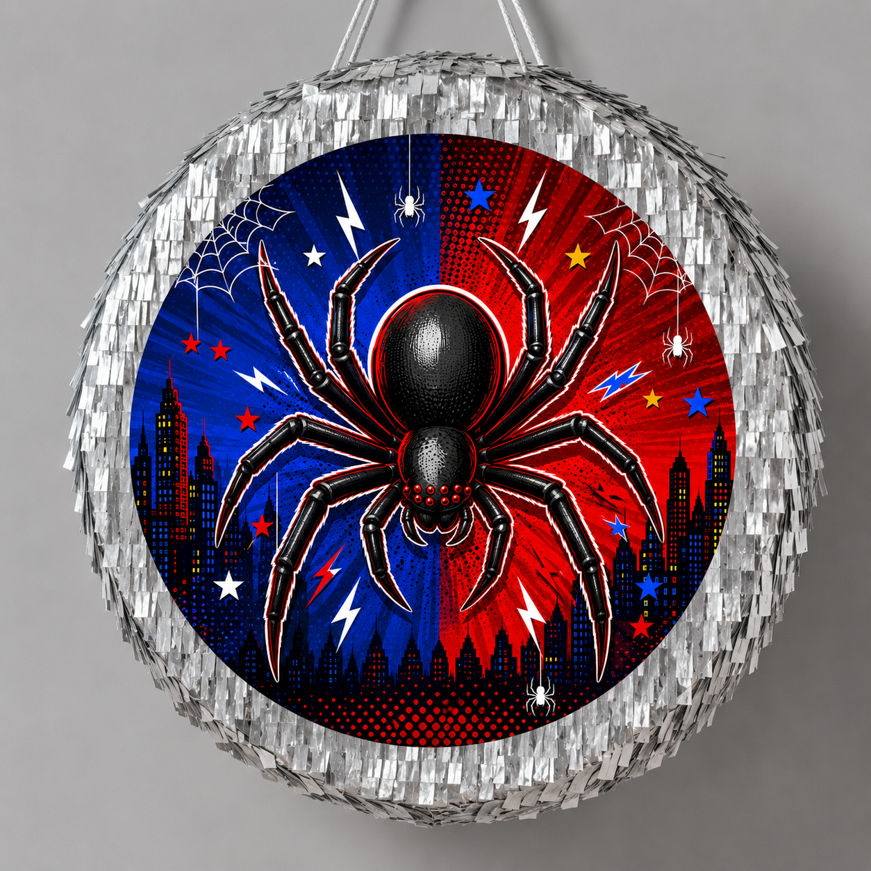 SpidermanÖrümcek Baskılı Pinyata
