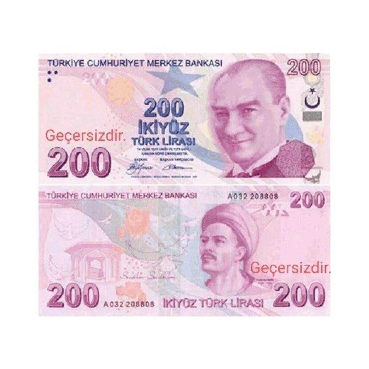 Parti KonfetileriOyuncak Para 200tl 