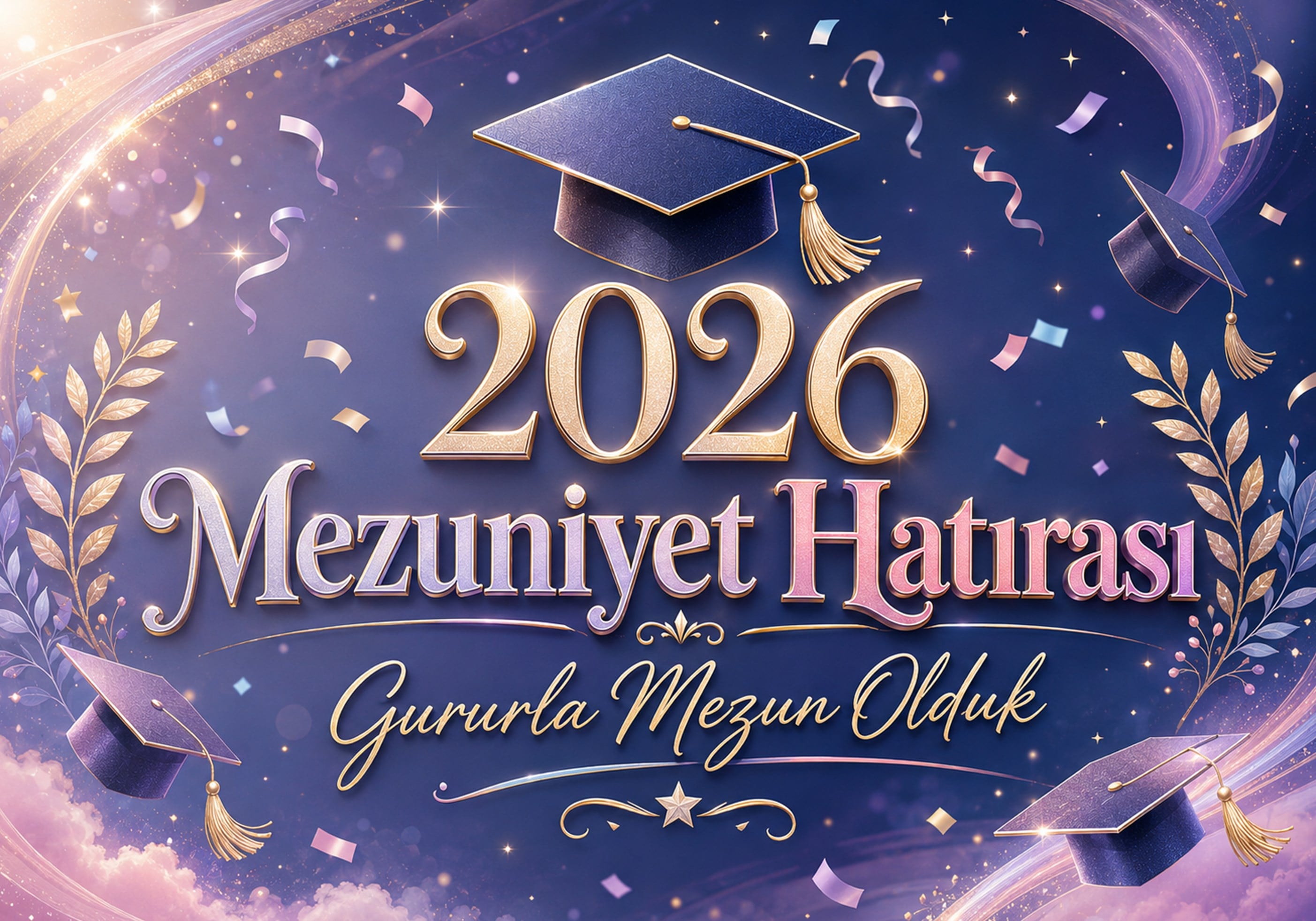 MezuniyetÖzel Mezuniyet Afişİ