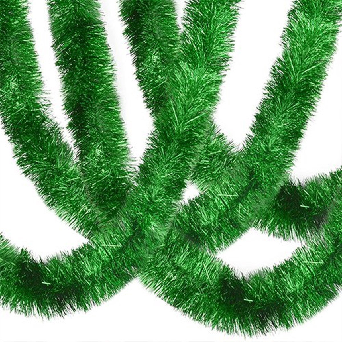 Parti Simi Yeşil Renk Fırfır Süs 2 Metre