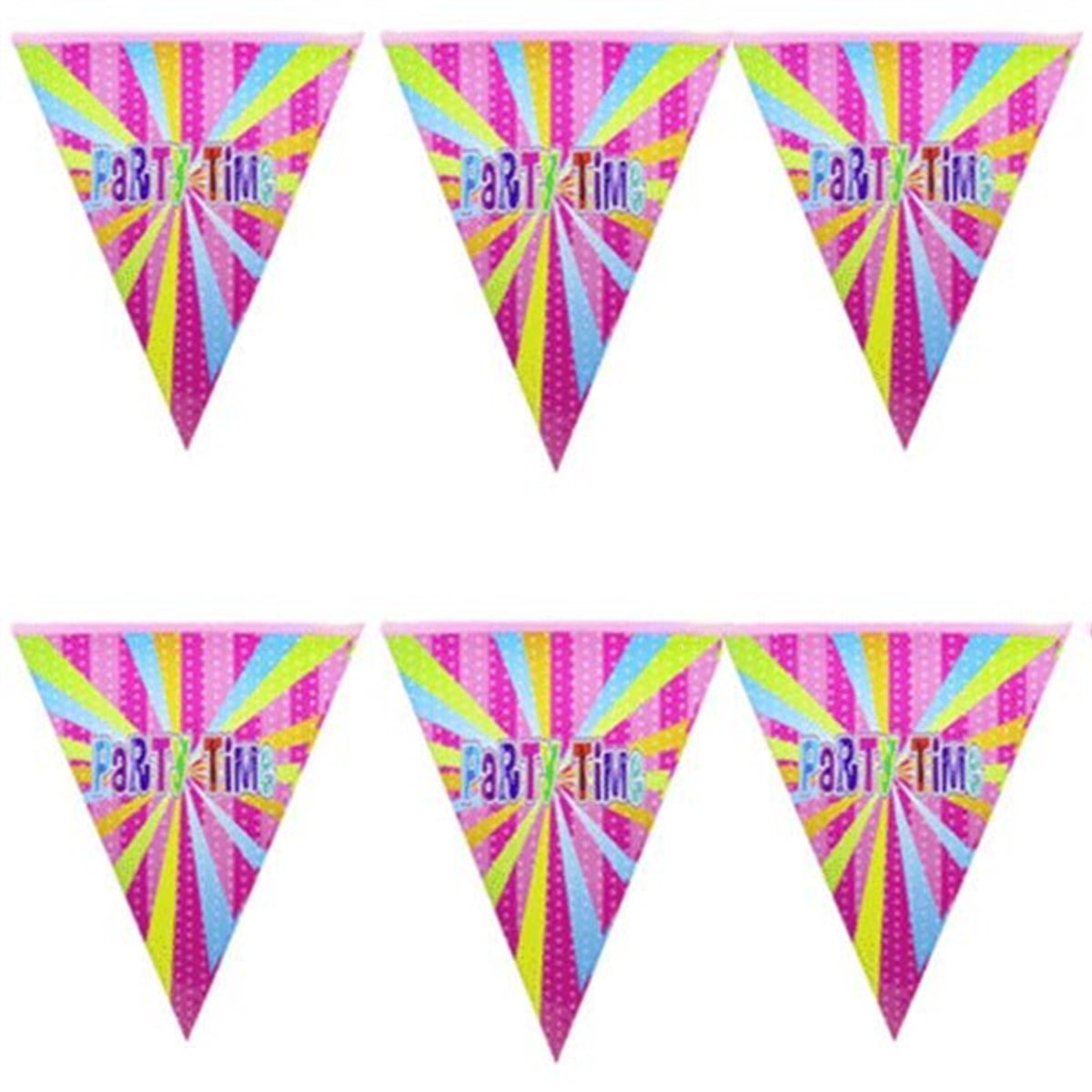 Party Time Flama Pembe 2 Metre