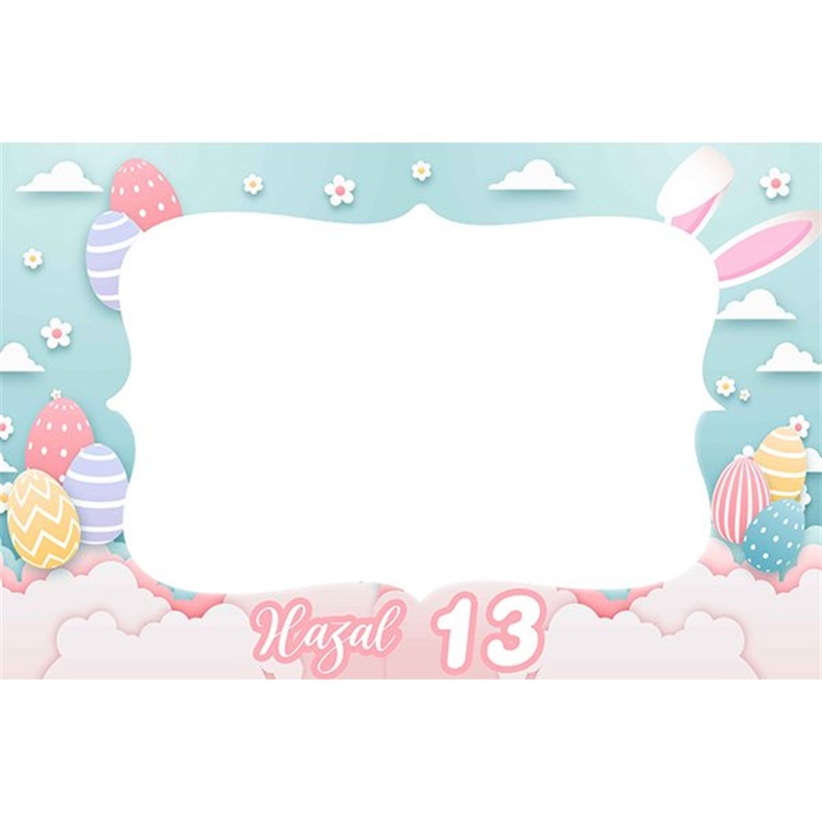 Paskalya Kişiye Özel Çerçeve