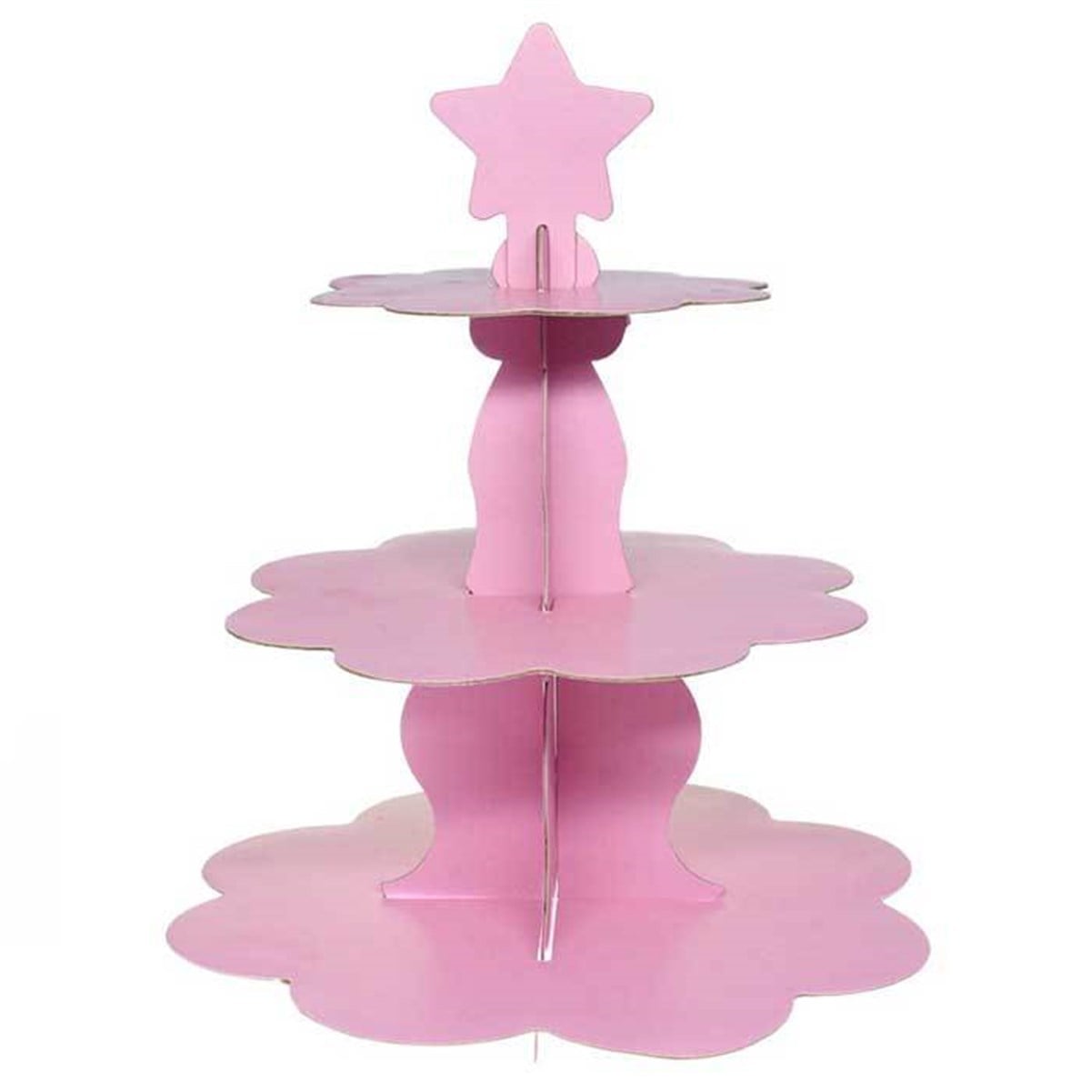 Pembe Kek Standı 3 Katlı
