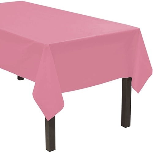 Pembe Masa Örtüsü 120 X 180 cm