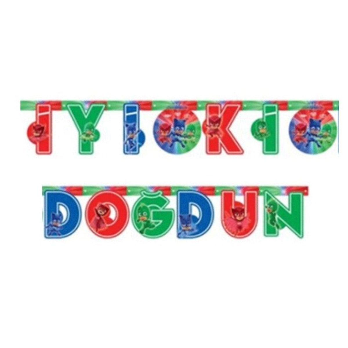 Pj Maskeliler İyi ki Doğdun Yazı