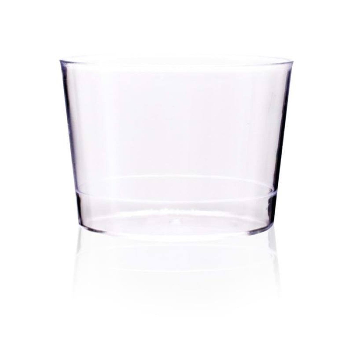 Plastik Silindir Kap 250 ML 30 Adet