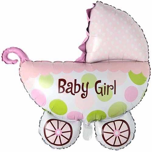 Puset Baby Girl Folyo Balon