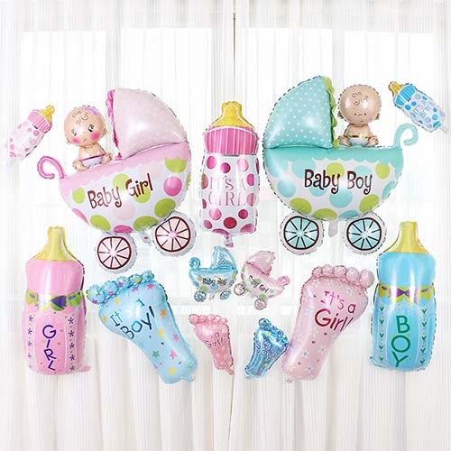 Puset Baby Girl Folyo Balon