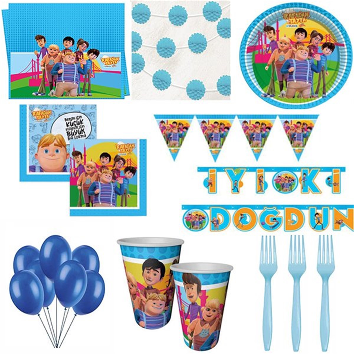 Rafadan Tayfa Parti Seti 16 kişilik