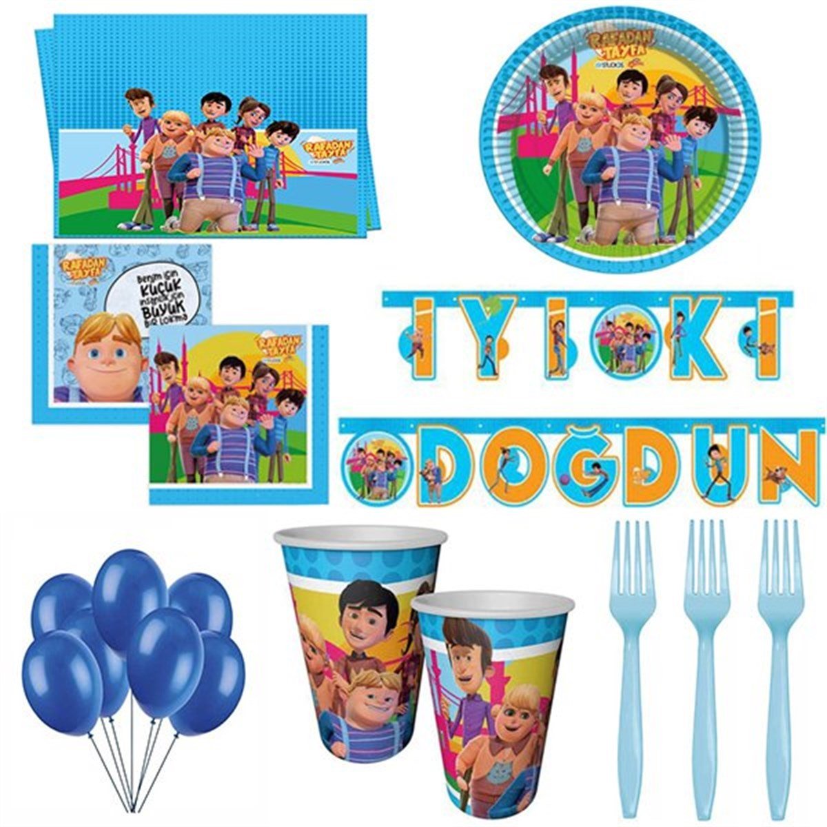 Rafadan Tayfa Parti Seti 8 kişilik