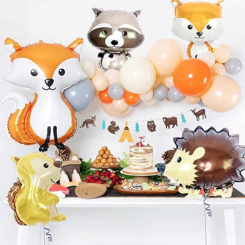 Rakun Folyo Balon 48 x 65 cm