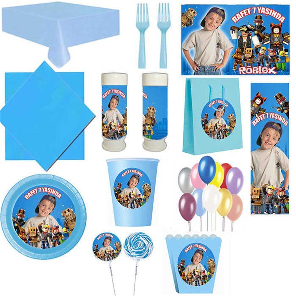 Roblox 16 Kişilik Parti Seti
