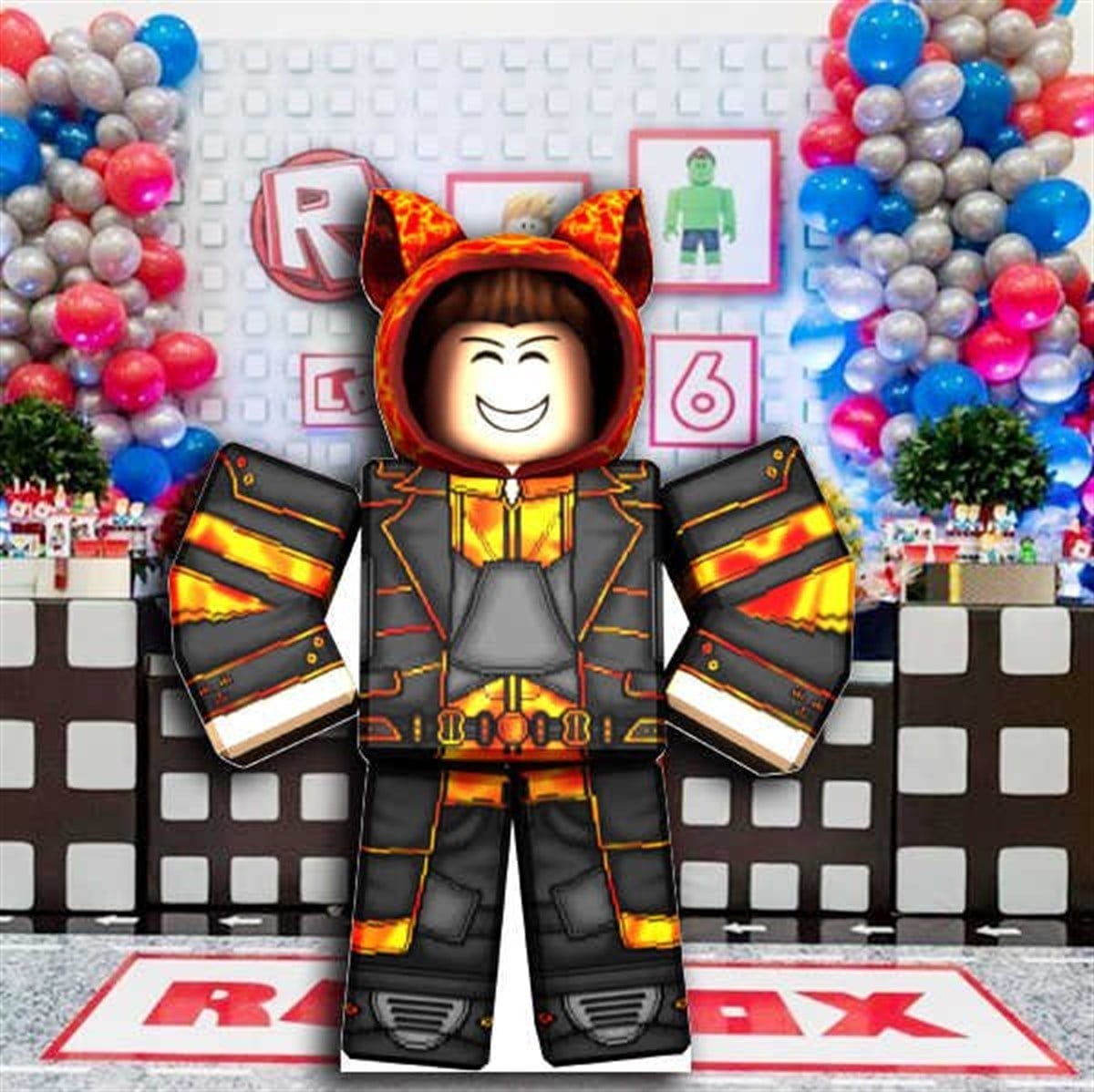 Roblox Mafia Masa Üstü Ayaklı Pano