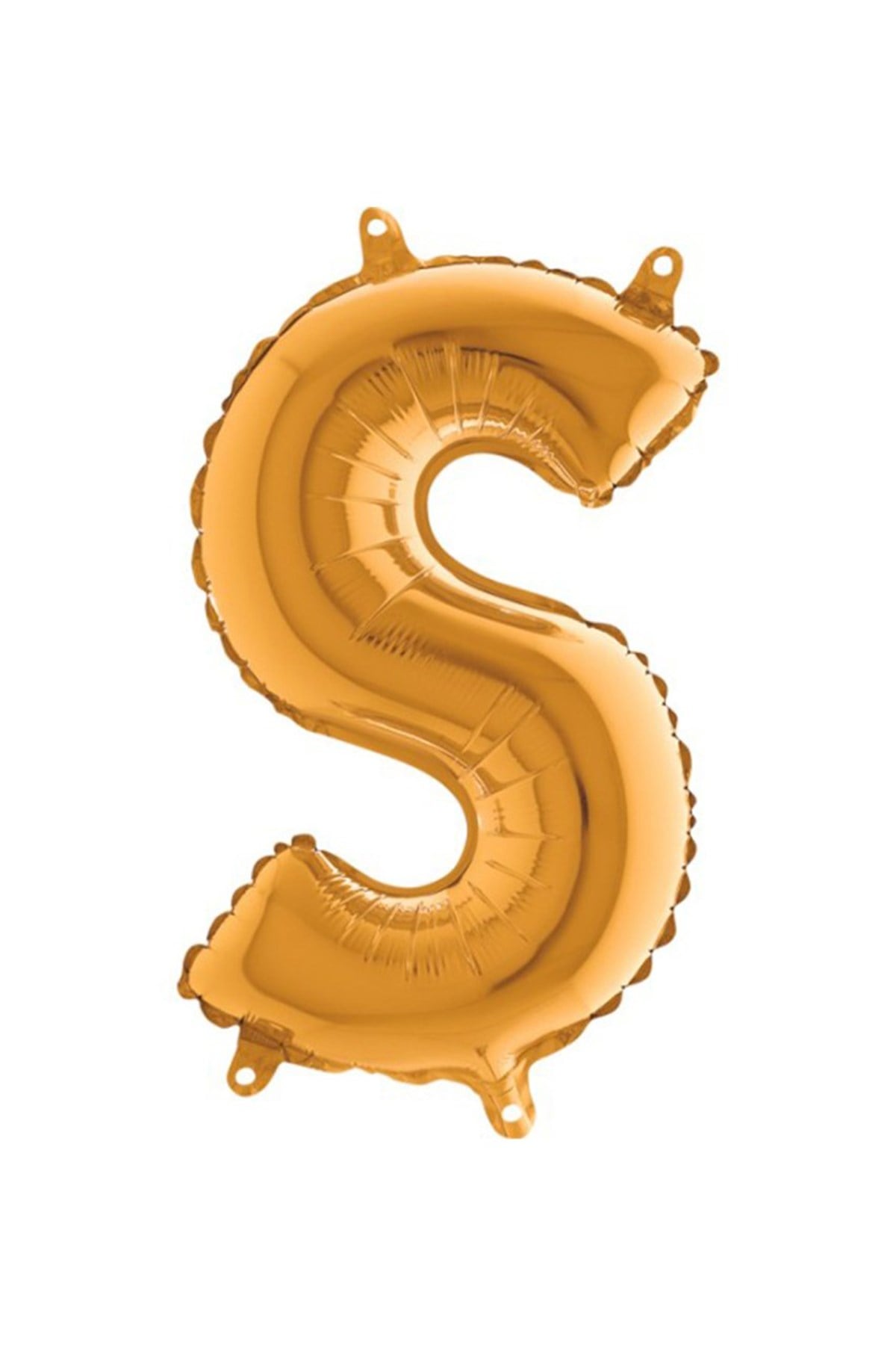 S Harf Folyo Balon Gold 100 cm