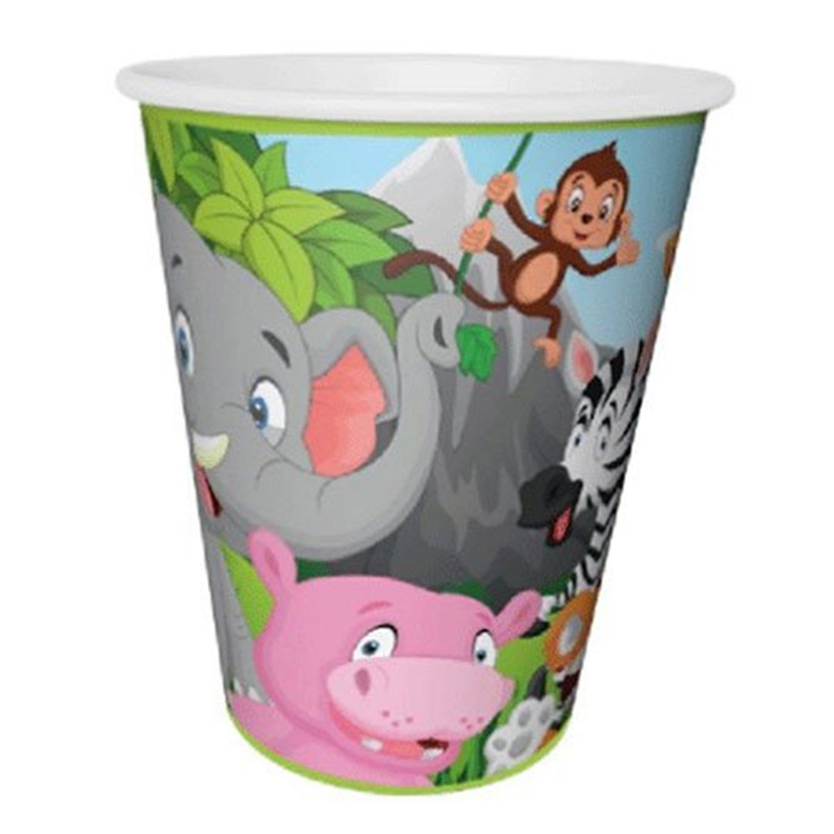 Safari Karton Bardak 8 Adet