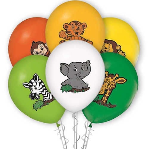 Safari Lateks Balon 8 Adet