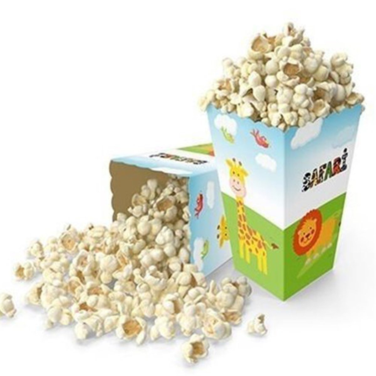 Safari Temalı Popcorn 8 Adet