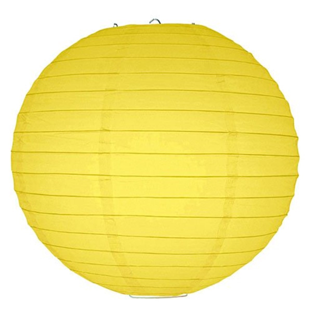 Sarı Kağıt Fener Süs 35 Cm