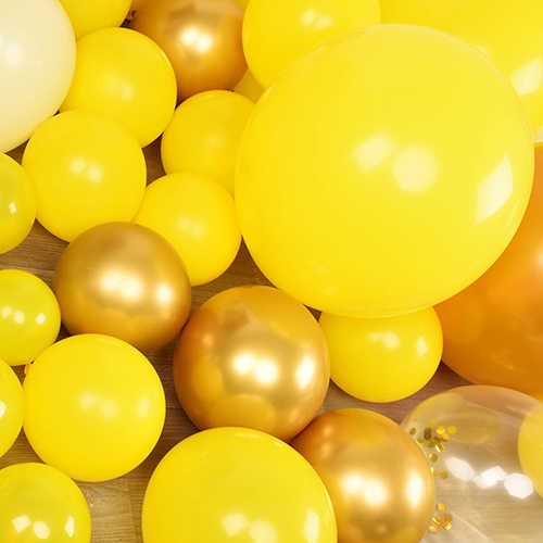 Sarı Pastel Balon 20 Adet