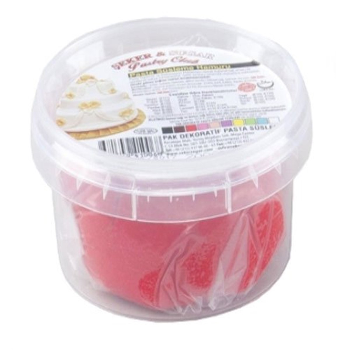 Şeker Hamuru Kırmızı