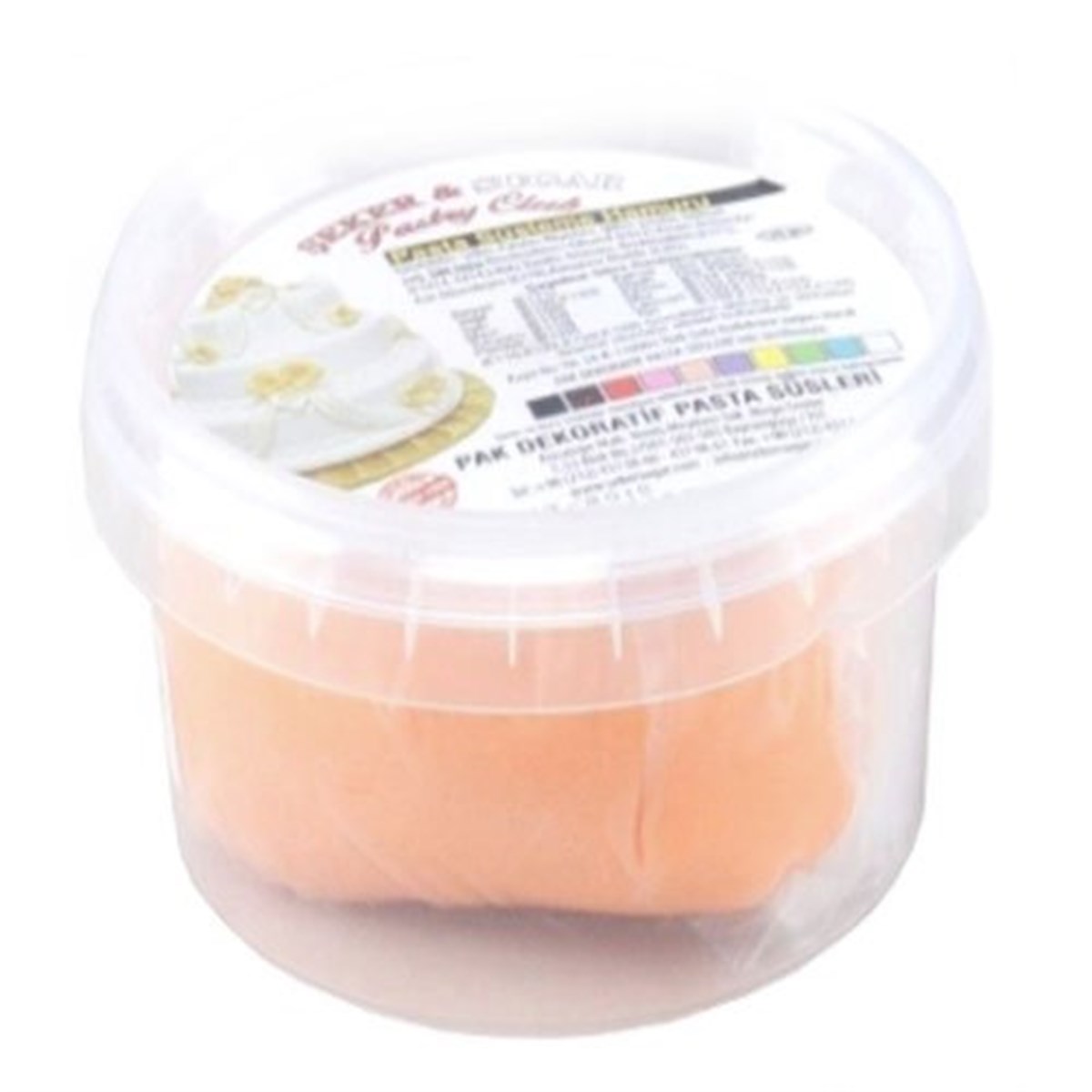 Şeker Hamuru Turuncu