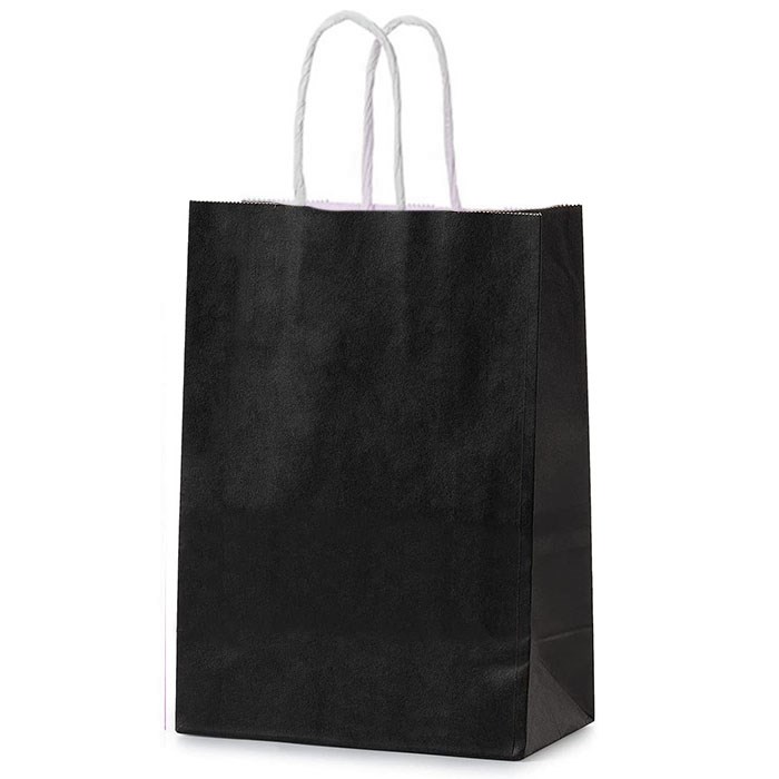 Siyah Renkli Kraft Çanta 31 x 41 Cm 25 Adet