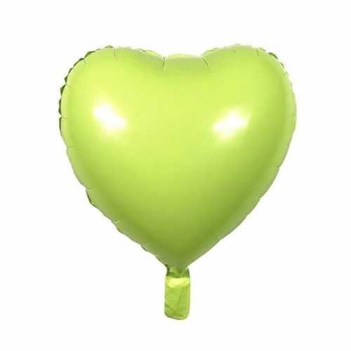 Soft Yeşil Renk Kalp Balon 45 Cm