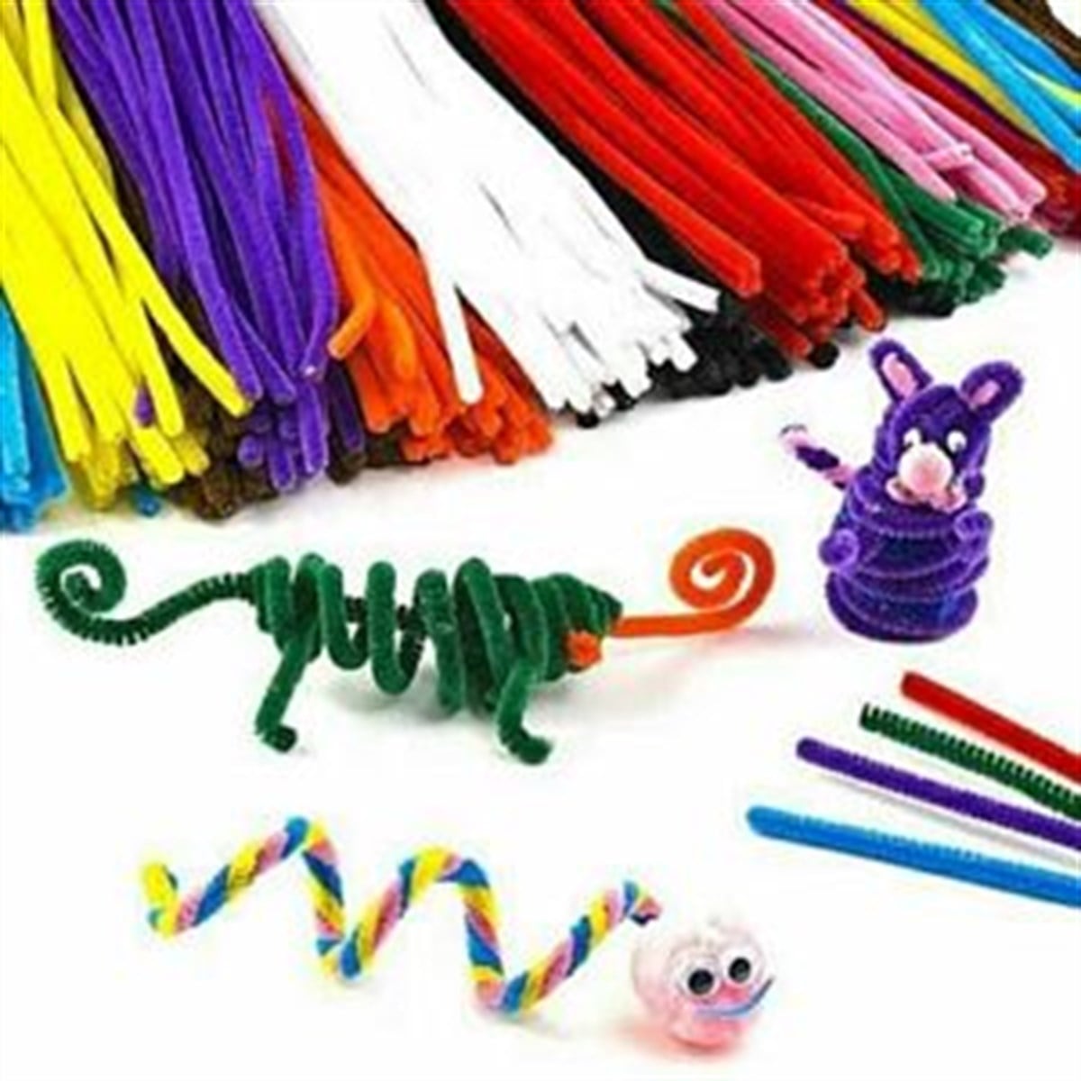 Şönil-Tüylü Tel Kırmızı 3 Lü Set