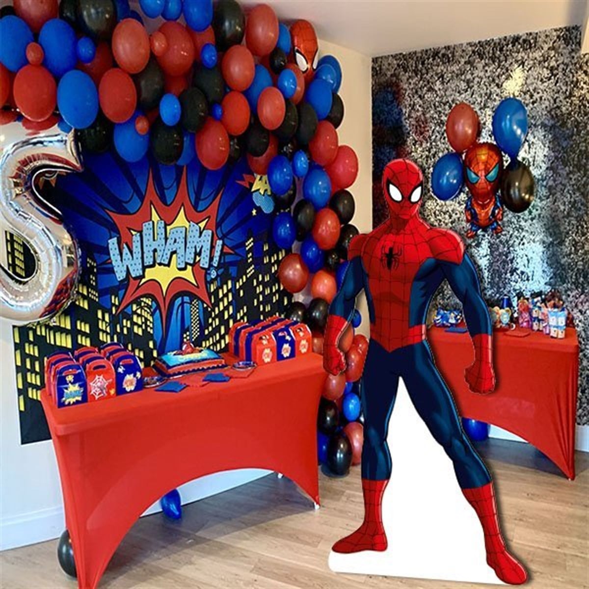 Spiderman Ayaklı Pano 50 x 95 Cm