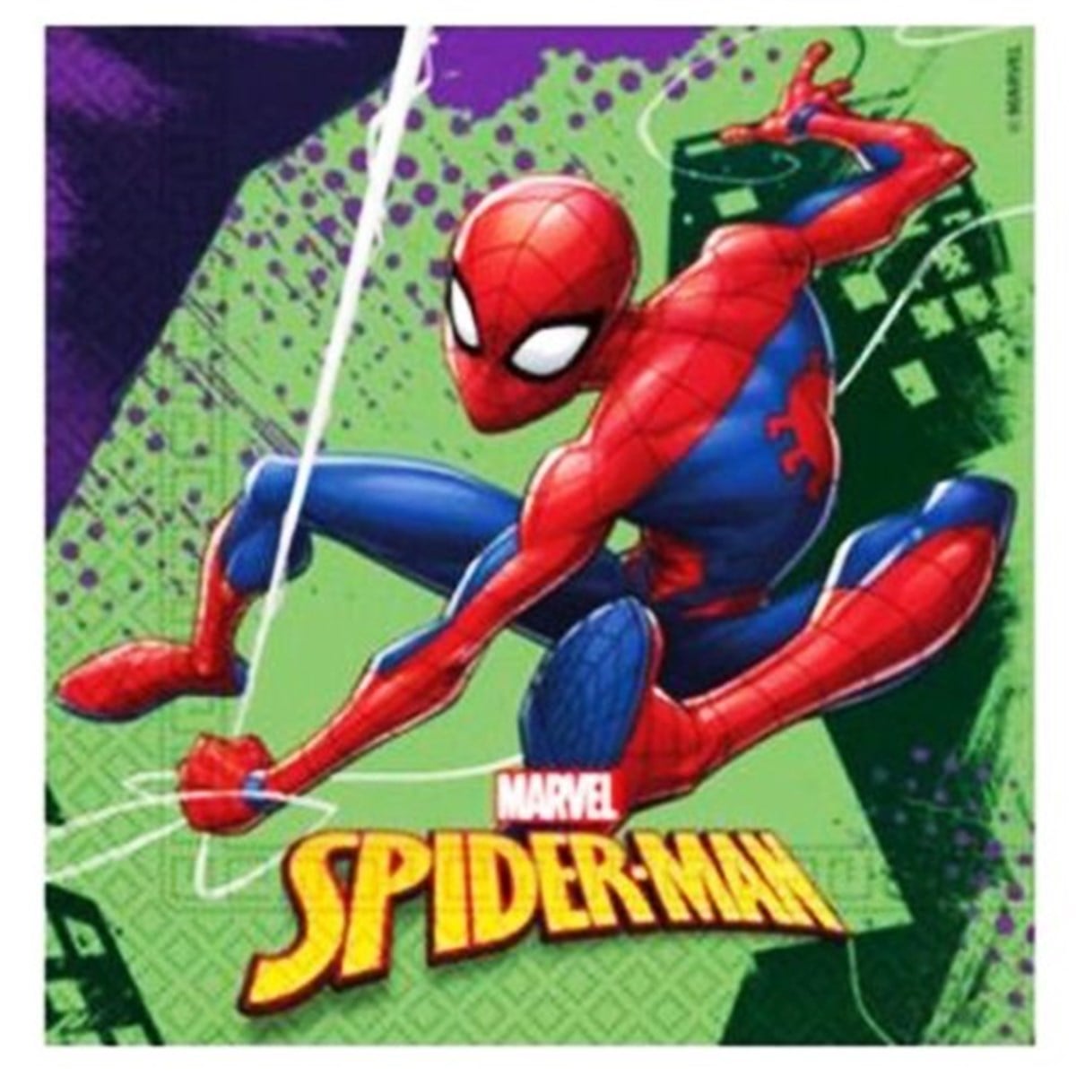 Spıderman Peçete 20 Adet
